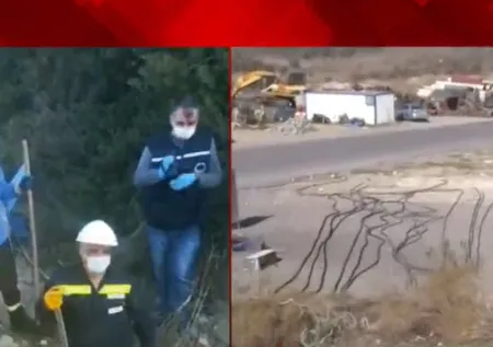 Son dakika: İzmir'de Tüpraş boru hattında hırsızlık! İşte orman içindeki petrol hırsızlığı düzeneği