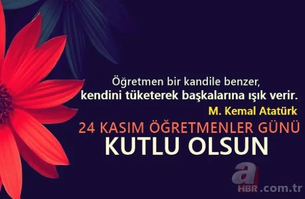 24 Kasım Öğretmenler Günü Şiirleri! 1, 2, 4 kıtalık özel şiirler 16