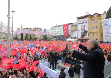 Başkan Erdoğan'a Ordu'da sevgi seli