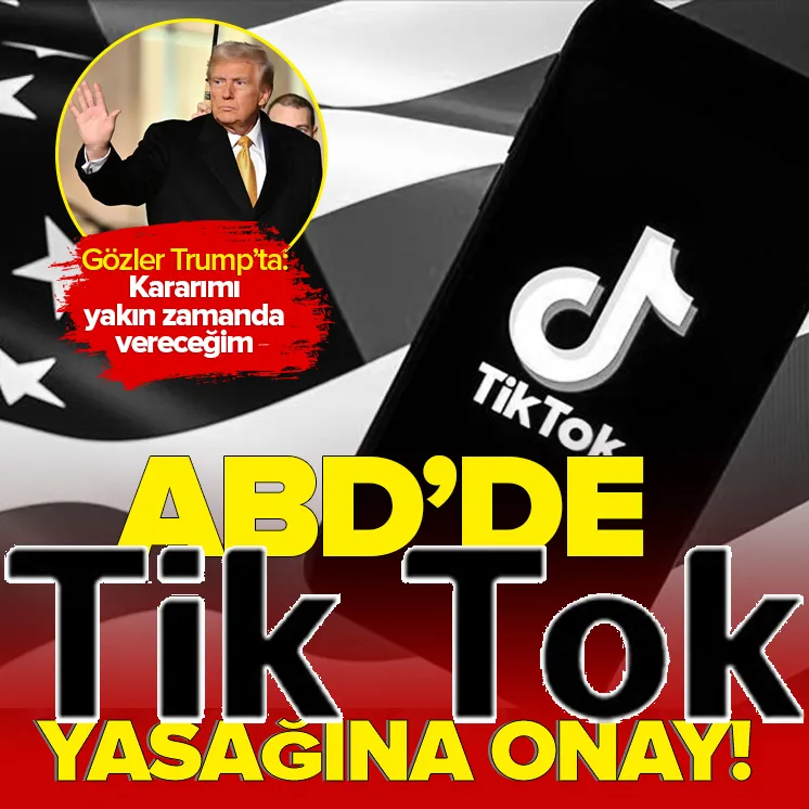 ABD’de TikTok’un yasaklanmasına onay!