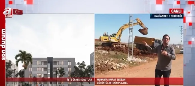 Kalıcı konutlar için ilk kazma! TOKİ, Nurdağı ve İslahiye’de 855 konutun inşasına başladı