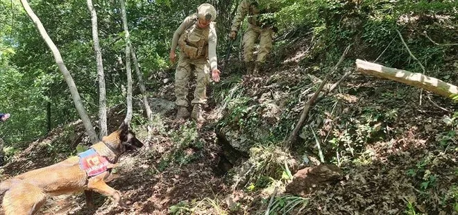 Amanos Dağları kırsalında PKK’ya ait patlayıcılar ele geçirildi