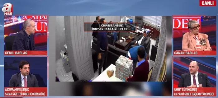 AK Parti Genel Başkan Yardımcısı Büyükgümüş A Haber’de! CHP’de siyasetsizlik tablosu var