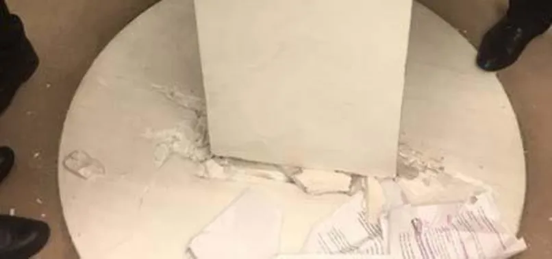 CHP'lilerin işgal ettiği kürsünün son hali!