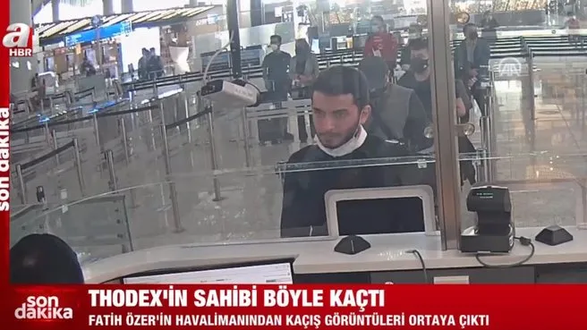 Son dakika: Thodex’in sahibi Faruk Fatih Özer böyle kaçtı! Yeni görüntüleri ortaya çıktı | Faruk Fatih Özer'in kaçış görüntüleri