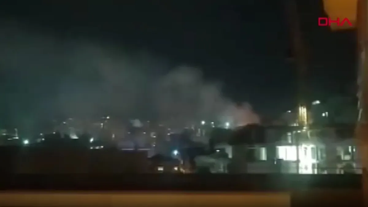 Kağıthane'de binada patlama! Valilikten açıklama: 1 yaralı var | O anlar kamerada