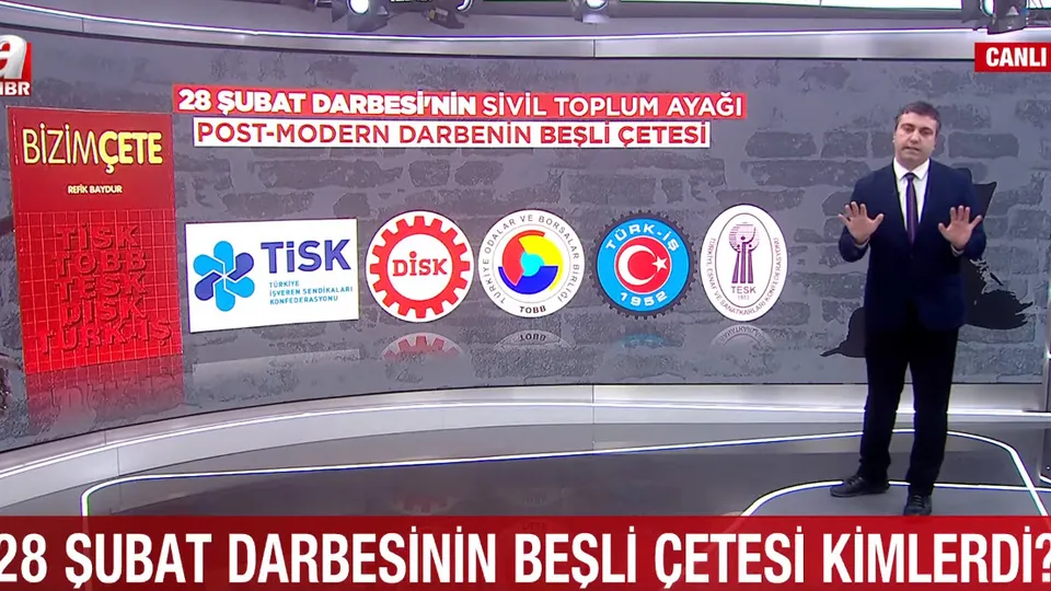 28 Şubat Darbesi’nin beşli çetesi kimlerdi? O sendikalar darbede nasıl rol oynadı? Siyaseti nasıl dizayn ettiler?