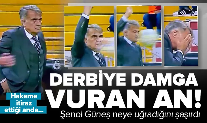 Şenol Güneş neye uğradığını şaşırdı
