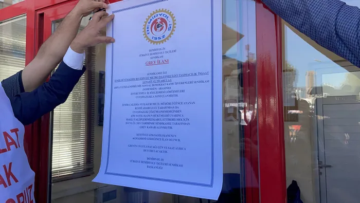 İzmir’de işçiler isyanda! Metro ve tramvay çalışanları grev kararı astı