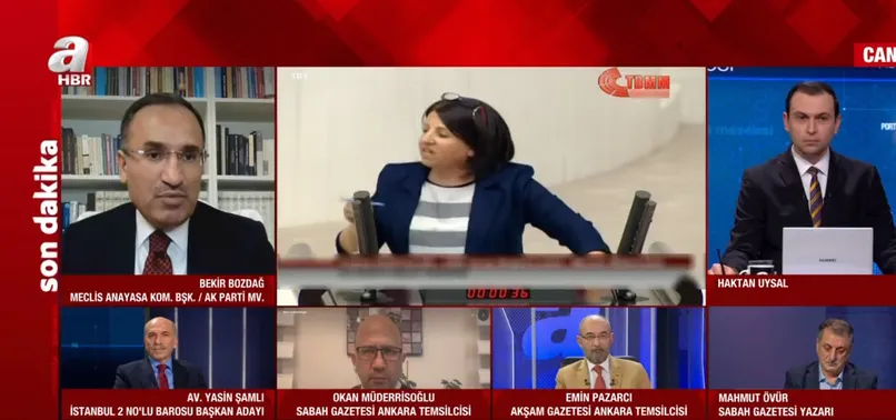 HDP için açılan kapatma davasıyla ilgili Meclis Anayasa Komisyonu Başkanı Bozdağ’dan değerlendirme