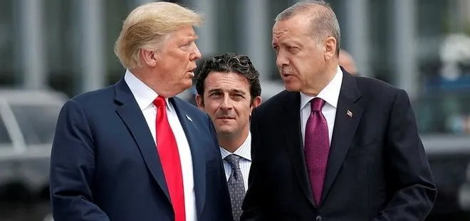Başkan Erdoğan, Trump ile görüştü