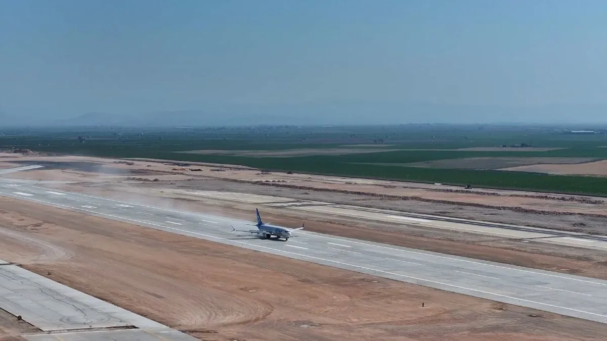 Hatay Havalimanı’nda uçuşlar yeniden başladı!