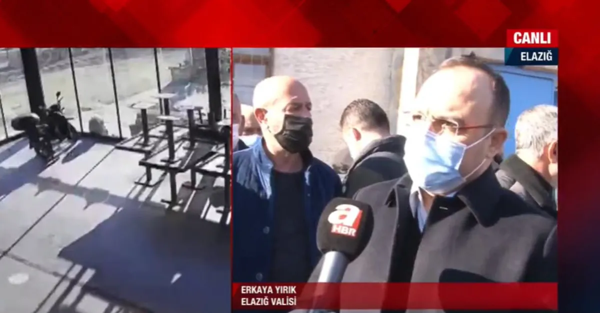 Elazığ depreminde hasarlı binalar var mı? Elazığ Valisi Erkaya Yırık son durumu A Haber'e anlattı