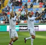 Kayserispor - Beşiktaş karşılaşmasından kareler