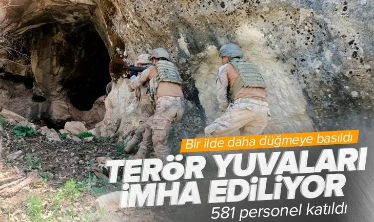 PKK’ya Eren Abluka-5 operasyonu! 581 personel katılıyor