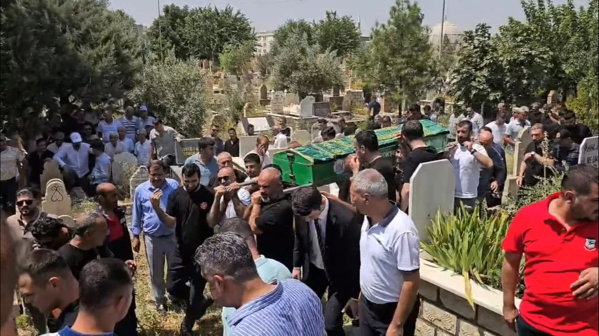 Mardin şehidini uğurladı! Kahraman itfaiyeci son yolculuğuna uğurlandı