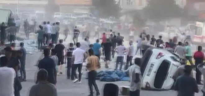 Mardin’de freni patlayan kamyon kıraathaneye girdi! Çok sayıda can kaybı ve yaralı var