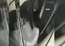Asansörün zemine çakıldı! Dehşet anları kamerada
