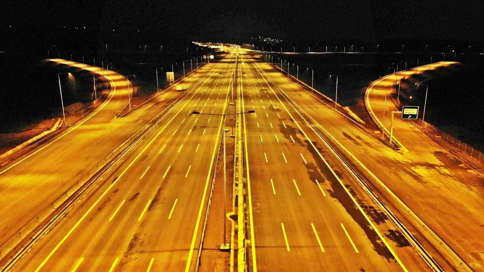 Kuzey Marmara Otoyolu güzergahı | Dünyada bir ilk olacak! Gece görüntüsü hayran bıraktı