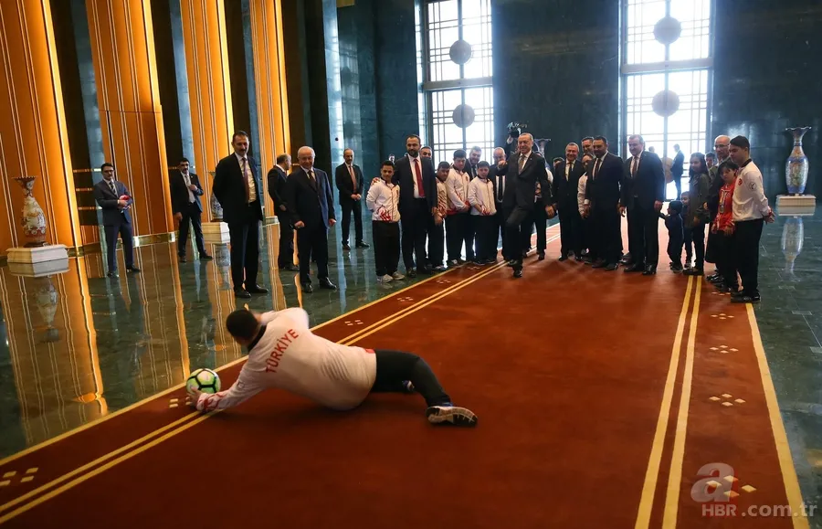 Erdoğan'dan anlamlı kabul 6