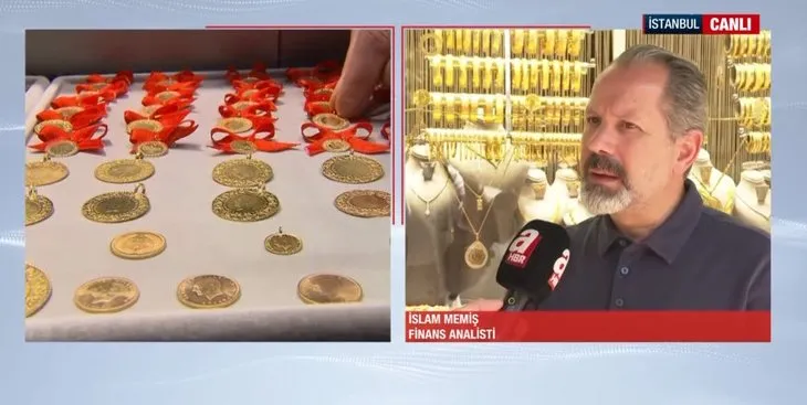 Ile będzie kosztował gram złota? İslam Memiş podał tę kwotę w A Haber: Skupiliśmy się na tym.