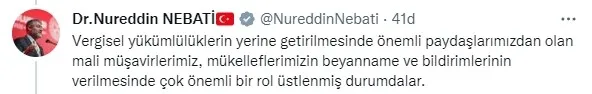 Hazine ve Maliye Bakanı Nureddin Nebati’den KDV açıklaması: Süre uzatıldı