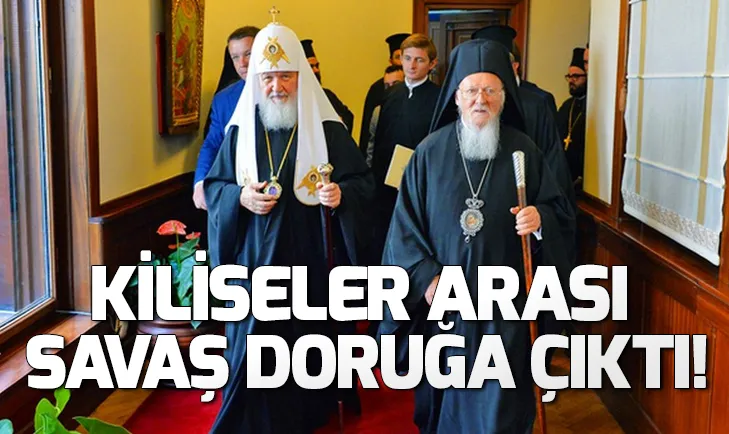 Birbirlerine girdiler: Kilise kavgası