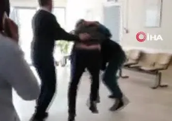 Doktor ile hasta yakını arasındaki yumruklu kavga