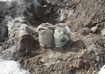 Tunceli'de el yapımı patlayıcı imha edildi