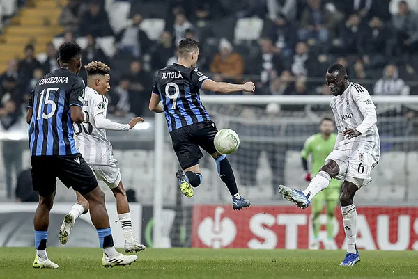 Beşiktaş-Club Brugge maç sonucu 0-5 | Kartal sahada tel tel döküldü - 3