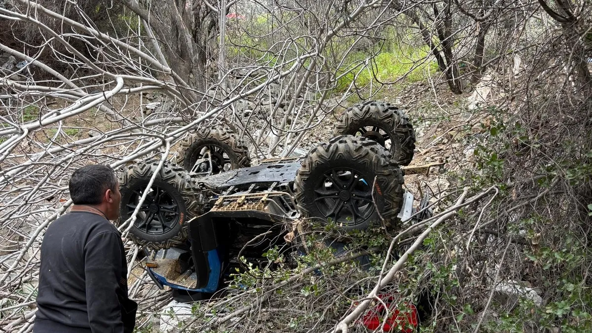 Balıkesir'de ATV kazası: 2 yaralı