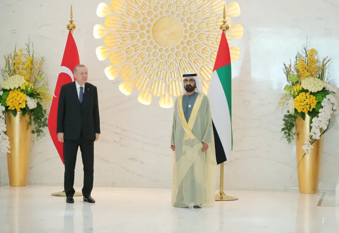 Son dakika: Başkan Erdoğan’dan BAE’de kritik görüşme! Dubai Emiri Al Maktum ile bir araya geldi