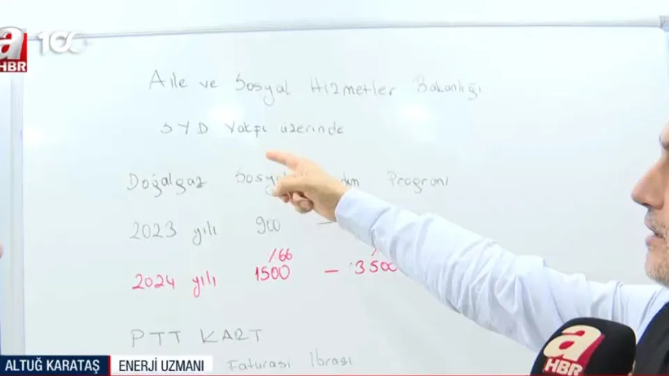 Doğal gaz destek ücreti ne kadar oldu? Şartlar neler? Başvuru nasıl yapılır? Uzman isim A Haber'de anlattı
