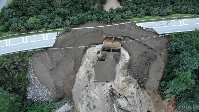 İşte jandarma aracının suya gömüldüğü bölge! 10