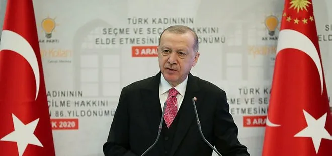 Son dakika: Kadınlara seçme ve seçilme hakkının 86. yılı! Başkan Erdoğan’dan önemli açıklamalar