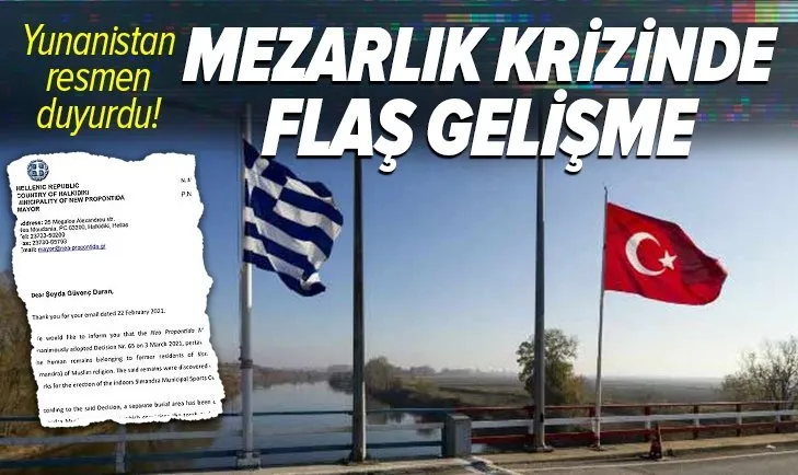 Yunanistan Osmanlı döneminden kalan mezarlıktaki naaşları İslami geleneklere uygun defnedecek