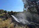 Ormanlık alanda çıkan yangın söndürüldü!