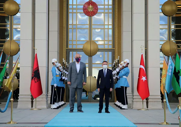 Başkan Erdoğan, Arnavutluk Başbakanı Edi Rama'yı kabul etti - 2