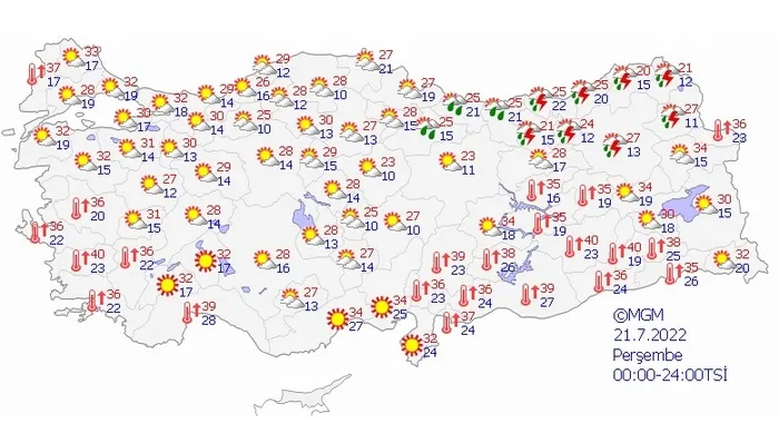 Meteorolojiden SON DAKİKA kuvvetli yağış uyarısı | İstanbul, Ankara, İzmir... - 5
