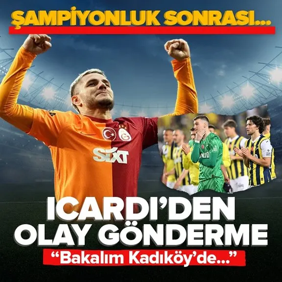 Mauro Icardi’den Fenerbahçe’ye tarihi gönderme: Bakalım Kadıköy’de...