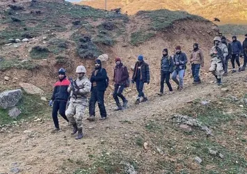 Bitlis'te geçen ay 197 düzensiz göçmen yakalandı