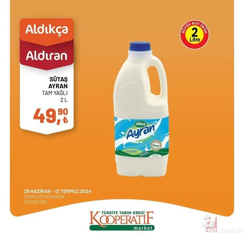 Tarım Kredi Market'te fırsat kataloğu geldi! 70 üründe indirim var: Gül suyu 47.90, buğday 18.50 TL, TK antep fıstığı 187,90 TL 22