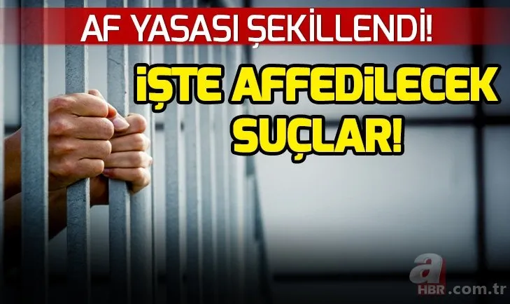 Son dakika af haberleri: Af ne zaman çıkacak? Af yasası nasıl olacak, hangi suçlar affedilecek?