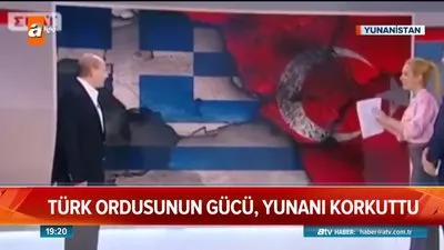 Türk ordusunun gücü Yunanı korkuttu!