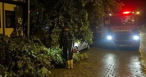 Kastamonu’da şiddetli fırtına etkili oldu