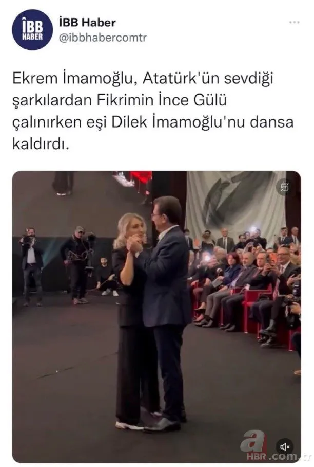 Ekrem İmamoğlu Atatürk’ü dans ederek andı! Vatandaştan tepkiler peş peşe sıralandı: Allah akıl fikir versin