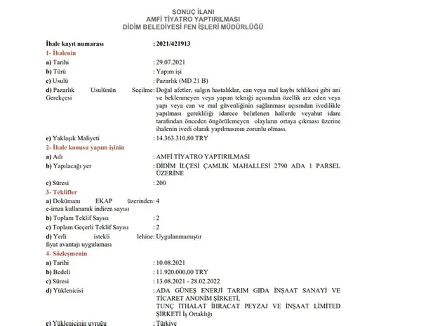 Şaibeli Didim Amfi Tiyatroyu CHP lideri Kemal Kılıçdaroğlu açacak