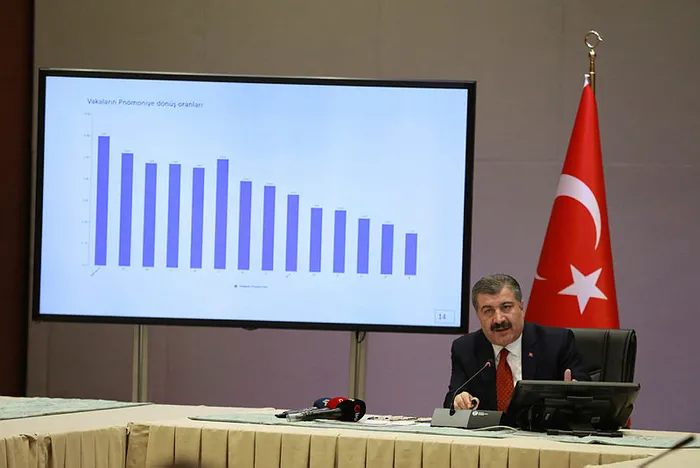 Sağlık Bakanı Fahrettin Koca'dan koronavirüs açıklaması - 1