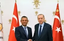 Erdoğan-Özel görüşmesinden ilk kareler