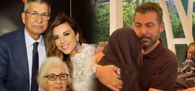 Aslı Hünel ve Saruhan Hünel’in gözyaşları sel oldu! Anneleri son yolculuğuna uğurlandı